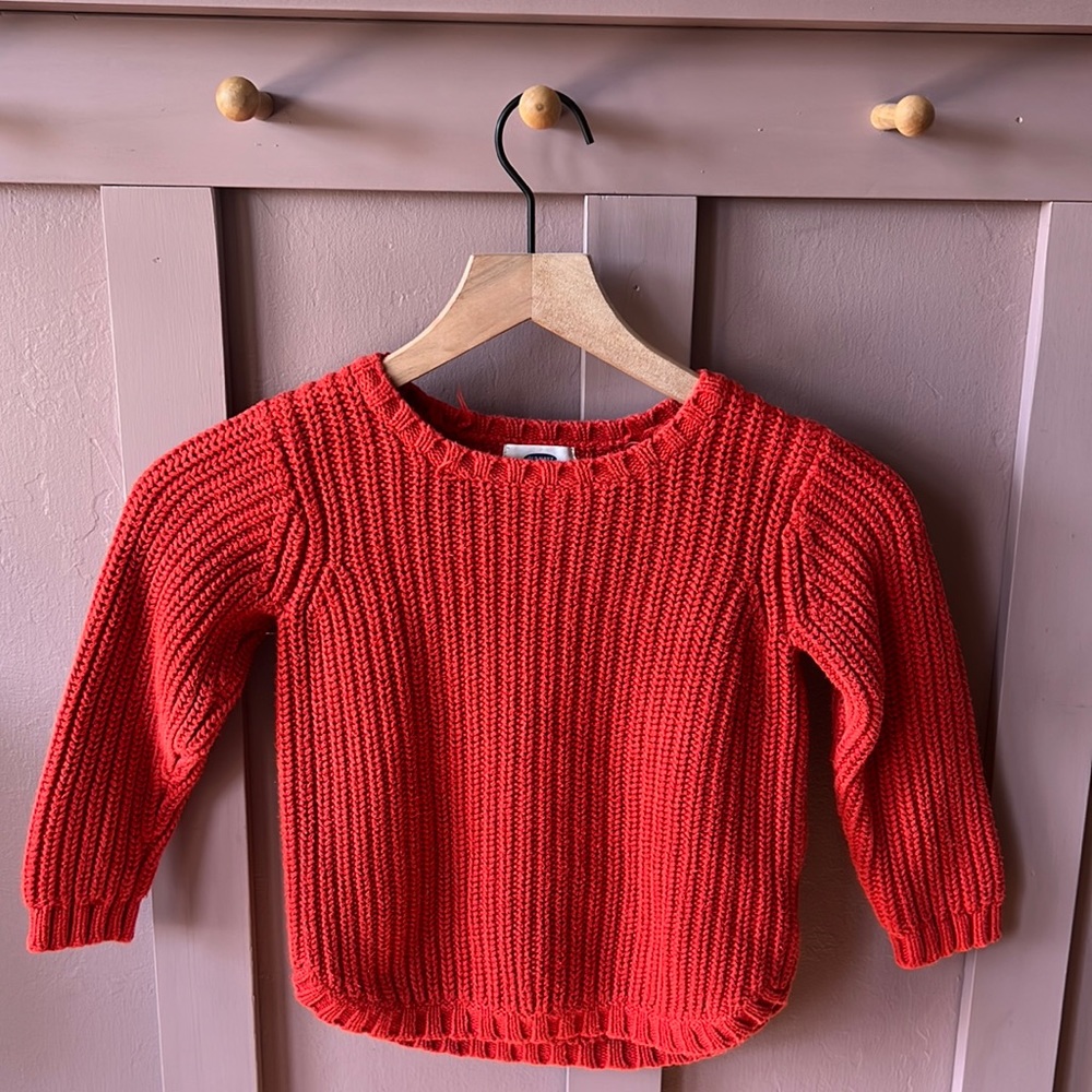 Rust/red colored sweater old navy